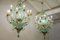 Murano Blow Glass Ceiling Lamps, 1930s, Set of 2 3