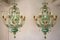 Murano Blow Glass Ceiling Lamps, 1930s, Set of 2 1