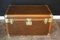 Brown Canvas Shoe Trunk, 1930s 19