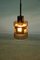 Lampe à Suspension avec 3 Scones en Verre par Victor Berndt, Suède, 1960s 5