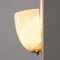 Vintage Wandlampen aus Rosa Muranoglas mit Messingstruktur, Italien, 1960er, 2er Set 7