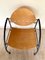 Wooden and Steel Armchairs, 1980s, Set of 2, Image 6