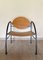 Wooden and Steel Armchairs, 1980s, Set of 2, Image 11