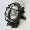 Black Cast Iron Circular Wall Light with Clear Glass 6