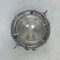 Cast Aluminium Circular Wall Light with Reeded Glass by Eow, 1970s, Image 1