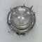 Cast Aluminium Circular Wall Light with Reeded Glass by Eow, 1970s, Image 9