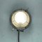 Cast Aluminium Circular Wall Light with Reeded Glass by Eow, 1970s, Image 16