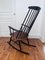 Scandinavian Rocking Chair in Wood 7