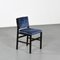 Samt & Teak Stühle von Vittorio Dassi, Italien 1960er, 4er Set 5