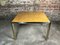 Vintage Italian Square Dining Table in Metal and Elm Burl, 1960s, Image 1