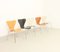 3107 Chairs by Arne Jacobsen for Fritz Hansen, 1970s, Set of 5 3