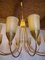Art Deco Brass Ceiling Candleholder, 1930s 18