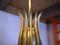 Art Deco Brass Ceiling Candleholder, 1930s 12