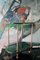 Green Goatskin Bar Cart from Aldo Tura, Italy, 1965 2