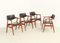 GM11 Chairs by Svend Åge Eriksen for Glostrup, Denmark, 1960s, Set of 4 11