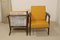 Gelbe Modell 300-190 Sessel aus Stoff von Henryk Lis, 1970er 2er Set 8