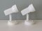 Wall Spotlights in White Lacquered Metal from Massive, Belgium, 1970s, Set of 2 7