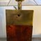 Italian Table Lamp in Brass by Gabriella Crespi, 1980s, Image 13