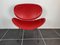 Red Lounge Chair by Pierre Paulin, 1980s 8