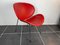Red Lounge Chair in the style of Pierre Paulin, 1980s 1