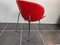 Roter Sessel im Stil von Pierre Paulin, 1980er 6