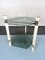 Vintage Wood and Smoked Glass Side Table, Italy, 1970s, Image 7