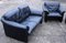 Leather Living Room Set, 1980s, Set of 3 15