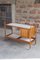 Modernist Pine and Melamine Bar, France, 1950s, Image 4