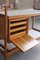 Modernist Pine and Melamine Bar, France, 1950s, Image 8