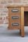 Bureau in Studded Veneer, Leather and Brass by André Sornay, France 6