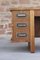 Bureau in Studded Veneer, Leather and Brass by André Sornay, France, Image 6