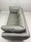 Grey Leather 2-Seater Sofa & Footstool, Set of 2 17