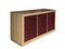 Dark Red Velvet Sideboard by Mascia Meccani for Meccani Design, 2023 3