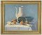 Valentino Ghiglia, Still Life, Oil on Board, Mid-20th Century, Framed 1