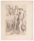 Andre Leroux, Orfeo y Eurídice, dibujo a lápiz, 1927, Imagen 1