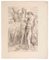 Andre Leroux, Orpheus and Eurydice, Pencil Drawing, 1927, Image 1