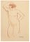 Georges Gobo, Nude, Pastel Drawing, Early 20th Century 1