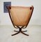 Vintage Leather Highback Falcon Chair from Sigurd Resell 3
