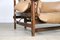 Jangada Lounge Chair in Tan Leather by Jean Gillon, Brazil, 1960s 9