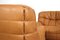 Kashima Lounge Chairs in Cognac Leather by Michel Ducaroy for Ligne Roset, Set of 2 6