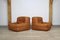 Kashima Lounge Chairs in Cognac Leather by Michel Ducaroy for Ligne Roset, Set of 2 9