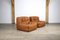 Kashima Lounge Chairs in Cognac Leather by Michel Ducaroy for Ligne Roset, Set of 2 8