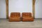 Kashima Lounge Chairs in Cognac Leather by Michel Ducaroy for Ligne Roset, Set of 2, Image 4