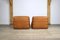 Kashima Lounge Chairs in Cognac Leather by Michel Ducaroy for Ligne Roset, Set of 2 10