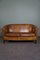 Leather Sofa with Decorative Nails, Image 1