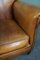 Sheep Leather Armchair Finished with Decorative Nails, Image 7