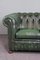 Vintage Chesterfield Green Sofa 4