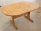 Oval Pine Filz Extendable Dining Table 2