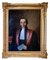 Retrato de un juez, de mediados del siglo XIX, óleo sobre lienzo, enmarcado, Imagen 1