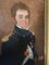 Portrait of Empire Soldier, Début des années 1800, Huile sur Toile, Encadrée 9